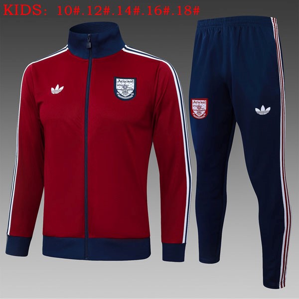 Ninos Chandal Arsenal 2025/26 Rojo 6